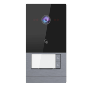 T-OS17 MINI OUTDOOR DOOR STATION – 2 BUTTON, 2-WIRE, 600TVL