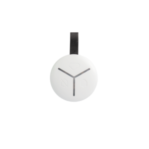 U-PROX KEYFOB WIRELESS REMOTE CONTROL WITH 3 BUTTONS, WHITE