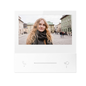 T-IS19 7'' WIFI NETWORK TOUCHSCREEN INDOOR MONITOR, 2 WIRE, WHITE