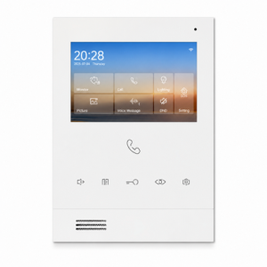 T-IS16 5'' WIFI INDOOR MONITOR, 2 WIRE, WHITE